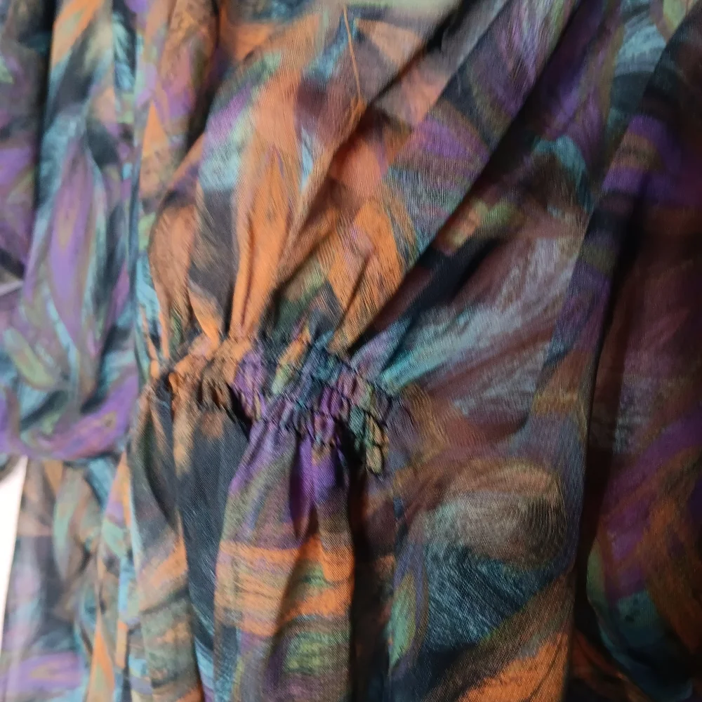 Island leaf print sheer H&M‎ coverup - like new